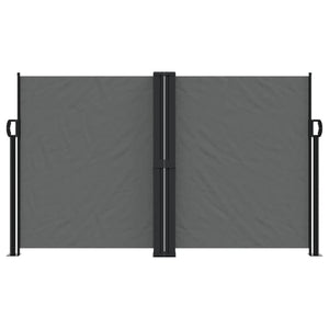 vidaXL Retractable Side Awning Anthracite 140x1200 cm