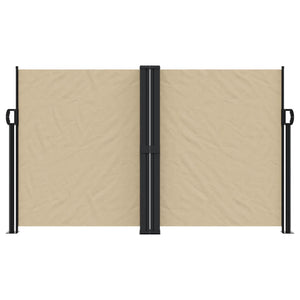 vidaXL Retractable Side Awning Beige 140x1200 cm