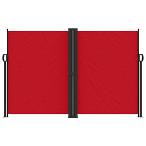 vidaXL Retractable Side Awning Red 160x1200 cm