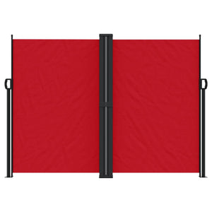 vidaXL Retractable Side Awning Red 180x1200 cm