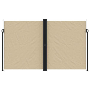 vidaXL Retractable Side Awning Beige 200x1200 cm