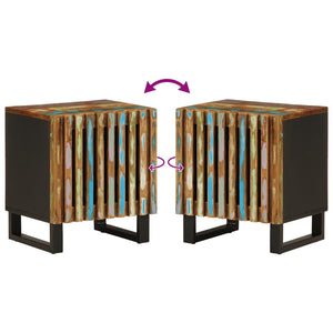 vidaXL Bedside Cabinets 2 pcs 40x34x46 cm Solid Wood Reclaimed