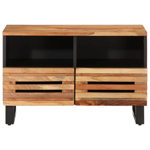 vidaXL TV Cabinet 70x34x46 cm Solid Wood Acacia