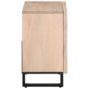 vidaXL Bathroom Sink Cabinet 62x34x58 cm Solid Wood Mango