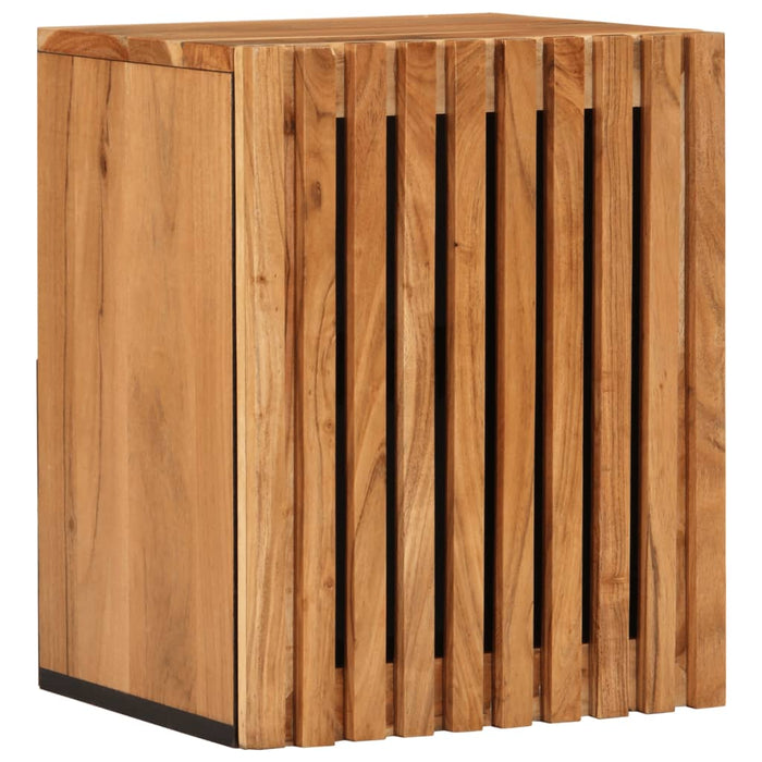 vidaXL Bathroom Wall Cabinet 38x34x48 cm Solid Wood Acacia