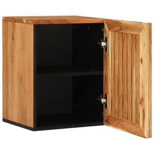 vidaXL Bathroom Wall Cabinet 38x34x48 cm Solid Wood Acacia