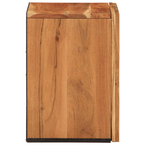 vidaXL Bathroom Wall Cabinet 38x34x48 cm Solid Wood Acacia