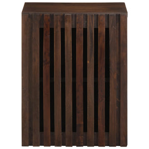 vidaXL Bathroom Wall Cabinet 38x34x48 cm Brown Solid Wood Mango