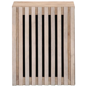 vidaXL Bathroom Wall Cabinet 38x34x48 cm Solid Wood Mango