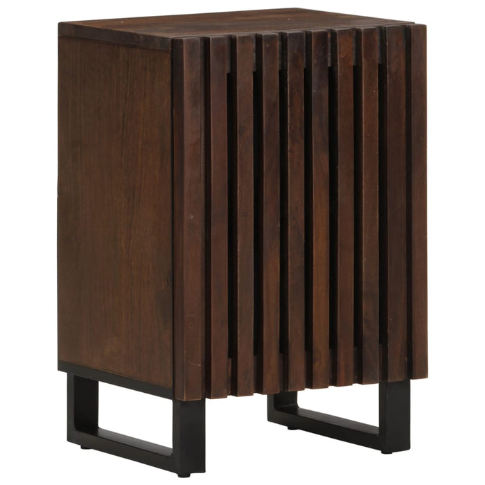 vidaXL Bathroom Cabinet Brown 38x34x58 cm Solid Wood Mango