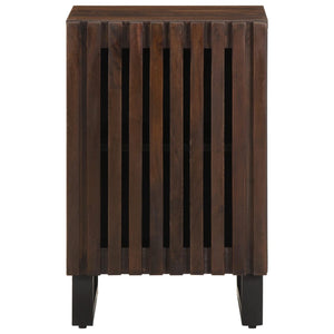 vidaXL Bathroom Cabinet Brown 38x34x58 cm Solid Wood Mango