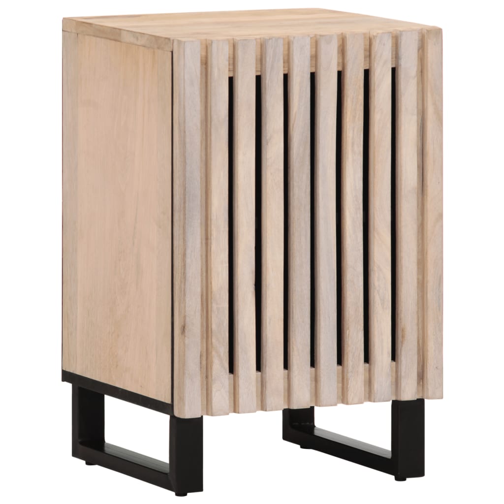 vidaXL Bathroom Cabinet 38x34x58 cm Solid Wood Mango