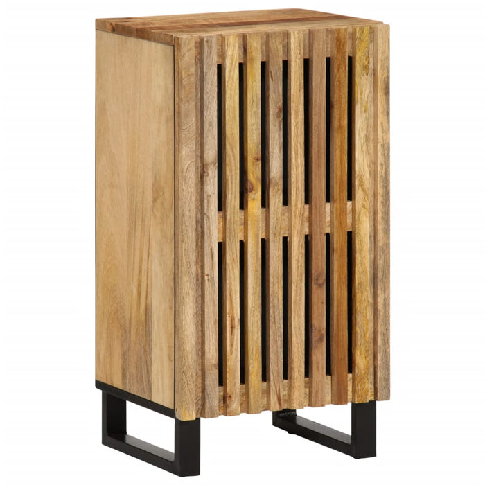 vidaXL Sideboard 40x34x75 cm Solid Wood Rough Mango