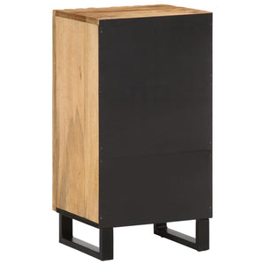 vidaXL Sideboard 40x34x75 cm Solid Wood Rough Mango