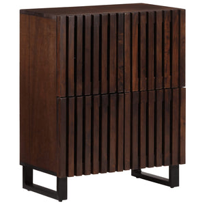 vidaXL Sideboard Brown 60x34x75 cm Solid Wood Mango