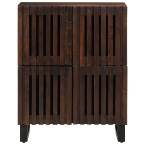 vidaXL Sideboard Brown 60x34x75 cm Solid Wood Mango