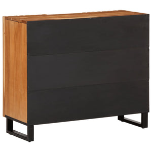 vidaXL Sideboard 90x34x75 cm Solid Wood Acacia