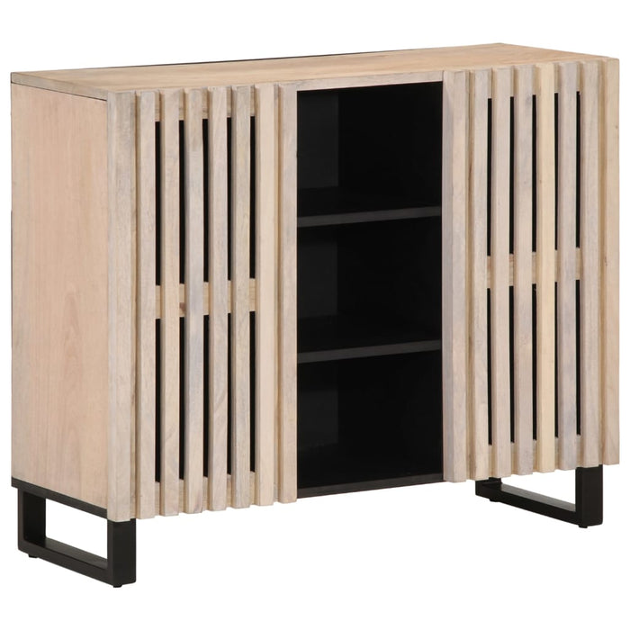 vidaXL Sideboard 90x34x75 cm Solid Wood Mango