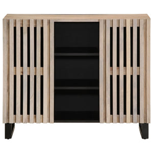 vidaXL Sideboard 90x34x75 cm Solid Wood Mango