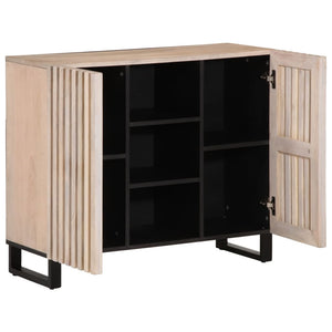 vidaXL Sideboard 90x34x75 cm Solid Wood Mango