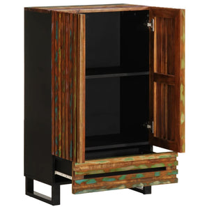 vidaXL Highboard 60x34x100 cm Solid Wood Acacia