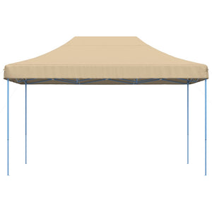 vidaXL Foldable Party Tent Pop-Up Beige 440x292x315 cm