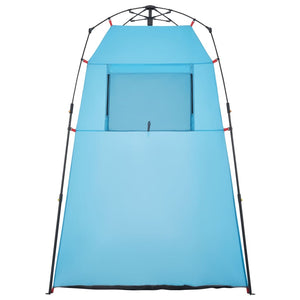 vidaXL Privacy Tent Blue Quick Release Waterproof