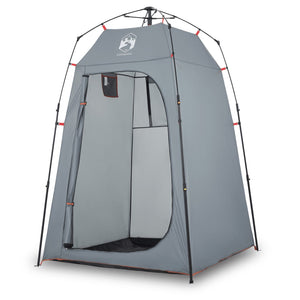 vidaXL Privacy Tent Grey Quick Release Waterproof