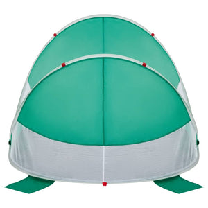 vidaXL Beach Tent Sea Green Pop-up Waterproof