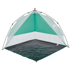 vidaXL Beach Tent Sea Green Quick Release Waterproof