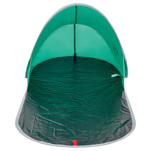 vidaXL Beach Tent Sea Green Pop-up Waterproof