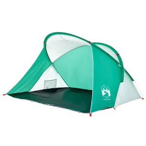 vidaXL Beach Tent 2-Person Sea Green Pop-up Waterproof