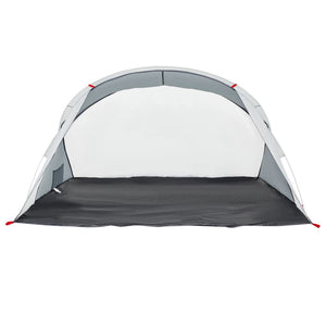 vidaXL Beach Tent 2-Person Grey Pop-up Waterproof