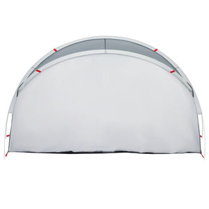 vidaXL Beach Tent 2-Person Grey Pop-up Waterproof