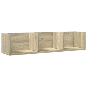 vidaXL Wall Cabinet Sonoma Oak 75x18x16.5 cm Engineered Wood