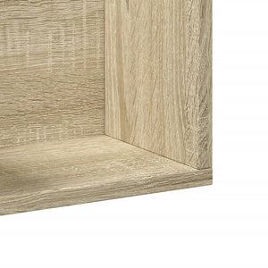 vidaXL Wall Cabinet Sonoma Oak 75x18x16.5 cm Engineered Wood