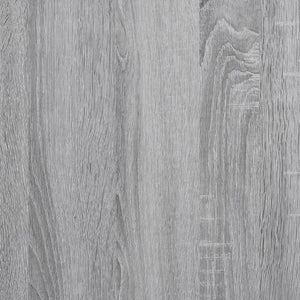 vidaXL Wall Cabinet Grey Sonoma 75x18x16.5 cm Engineered Wood