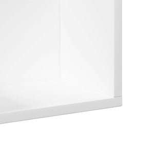 vidaXL Wall Cabinet White 99x18x16.5 cm Engineered Wood