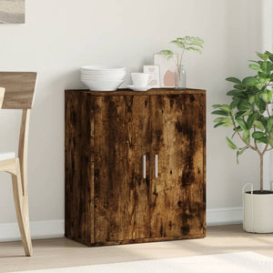 vidaXL Sideboard Smoked Oak 60x31x70 cm Engineered Wood