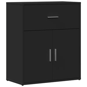 vidaXL Sideboard Black 60x31x70 cm Engineered Wood