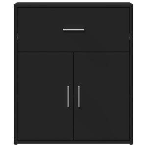 vidaXL Sideboard Black 60x31x70 cm Engineered Wood