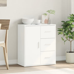 vidaXL Sideboard White 60x31x70 cm Engineered Wood