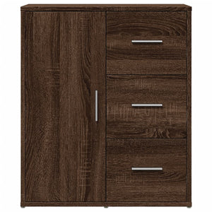 vidaXL Sideboard Brown Oak 60x31x70 cm Engineered Wood