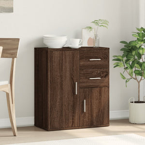 vidaXL Sideboard Brown Oak 60x31x70 cm Engineered Wood