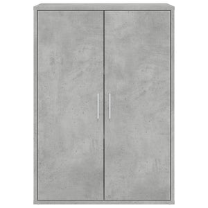 vidaXL Sideboard Concrete Grey 60x31x84 cm Engineered Wood