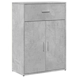 vidaXL Sideboard Concrete Grey 60x30x84 cm Engineered Wood