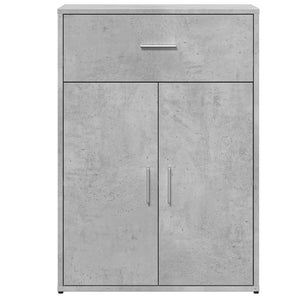 vidaXL Sideboard Concrete Grey 60x30x84 cm Engineered Wood