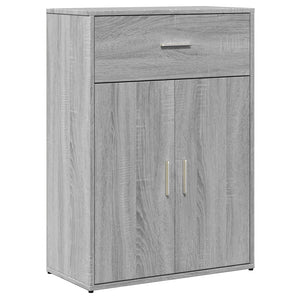 vidaXL Sideboard Grey Sonoma 60x30x84 cm Engineered Wood