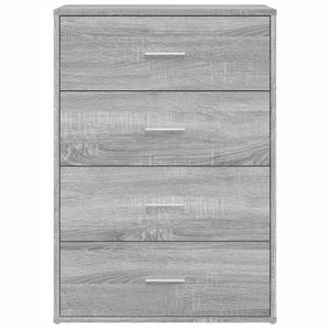 vidaXL Sideboard Grey Sonoma 60x31x84 cm Engineered Wood