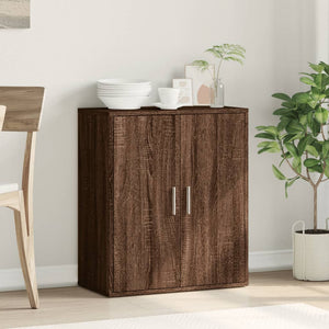 vidaXL Sideboard Brown Oak 79x38x80 cm Engineered Wood